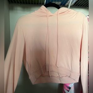 Good American cropped hoodie